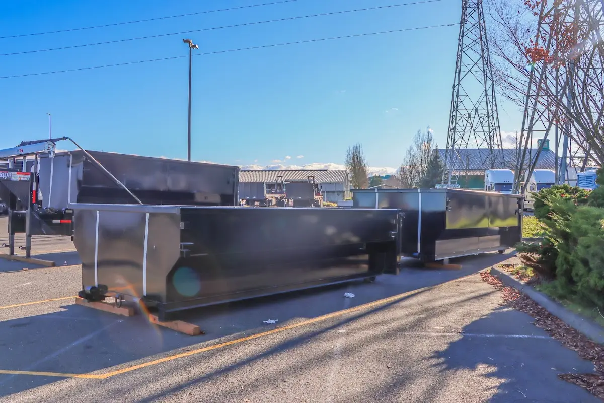 Professional dumpster rental and junk removal service in Crosspointe